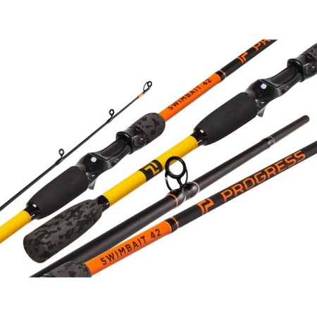 Spinning Lucky John Progress Swimbait 42 7’6 ", test 10-42, length 2.29 m.-1