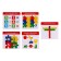 Constructor training "Smart Puzzles", 138 details, a set of cards