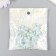 Decor for creativity Plastic "mother-of-pearl bear with loop" of pale blue 3x1.4x3.1 cm