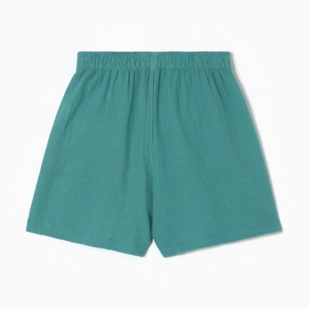 Women's shorts MIST MUSLIN Size l, col. turquoise-3