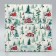 Folding box for 4 cupcakes with the window “Happy New Year!”, 16 x 16 x 10 cm, New Year