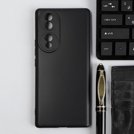 Red Line Ultimate cover for Honor 70, silicone, black