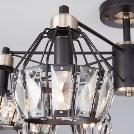 LORD 8x60W E14 Black 76x76x36cm-2