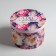 A set of boxes 3 in 1, gift packaging, “Flowers”, 18 x 18 x 13–25 x 25 x 15 cm