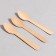 Tablespoons wooden, 11 cm, 12 pcs