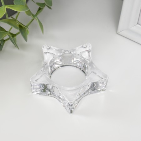 Glass "Star" 7.5x7.5x2 cm-1