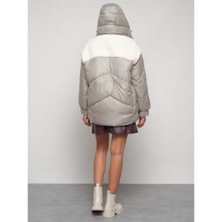 Winter jacket, size 44, color light brown-7