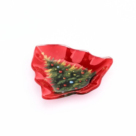 A tea bag stand is expensive “with new happiness”, 8.7 x 8.5 cm, glass-1