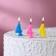 Candle in a cake on a skewer, number 4, mix, 4.5x2.5 cm