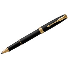 Parker Sonnet Core T528 Matte Black GT F 0.5 mm, brass body, black ink (1931518)