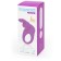 Erective ring with vibration Happy Rabbit, purple