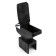 Substarmers are universal with an ashtray and a stand in a cup holder, black,