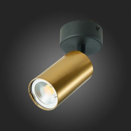 Ceiling lamp ST LUCE. ST303.202.01. 1x50 W, GU10, 7x7x16.8 cm, golden color-4