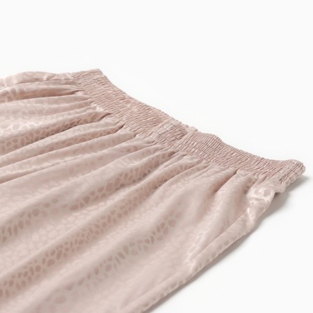 Female pajamas (shirt, trousers) KAFTAN "Leopard", Coffee, r.52-54-8
