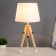 Alsen table lamp E27 White 24x24x48 cm