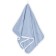 A set of towels "Glamor", size 25x65 cm, 37x75 cm, blue color