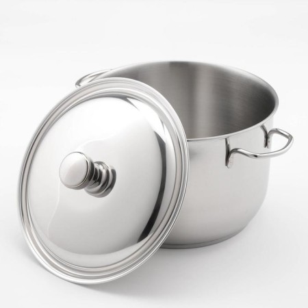 Prima-classic pan, 5 l, capsule, metal cover, induction-1
