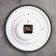 Watching clock, interior "ruby", silent, d-34 cm, white