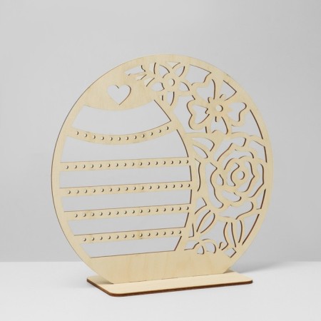 Steam for jewelry "Moon", plywood, beige color
