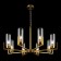 Suspended Freya Adeline, E14, 8x60 W, 350x750x750 mm lamp