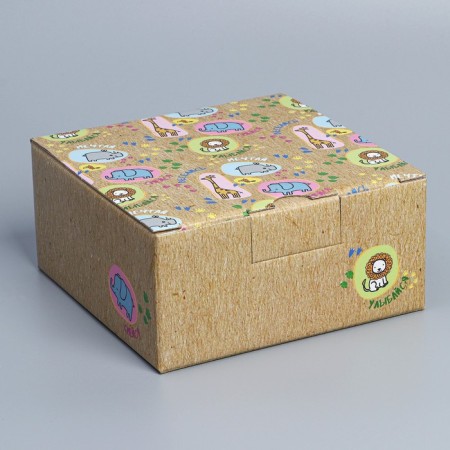 Box Gift team, packaging, "fun", 15 x 15 x 7 cm