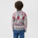 Jumper knitted children's kAFTAN "New Year" size 34, (122-128 cm), gray