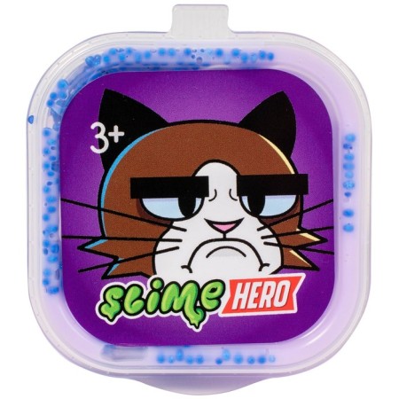 Slime "Slime Hero. Cat ", lilac 60 g-1