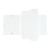 Elastic band A5, 500 μm, Calligrata, Koreshka 15 mm, up to 100 sheets, white