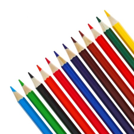 Pencils Color Multi-Pulti "Cheburashka", 12 ch., Sharped., Cardboard, euro suspension-2