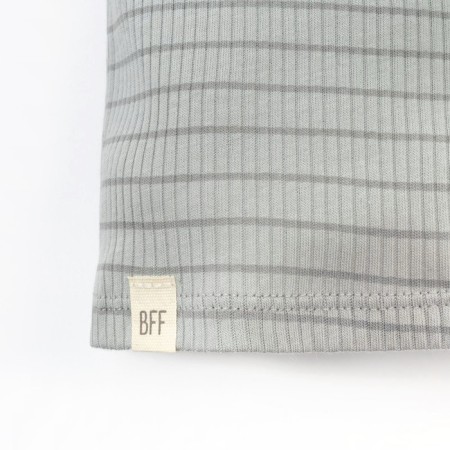 T-shirt T-shirt, I am Basic Line, height 80-86 cm, gray strip-3