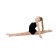 A swimsuit for gymnastics and dancing Grace Dance, p. 34, black color