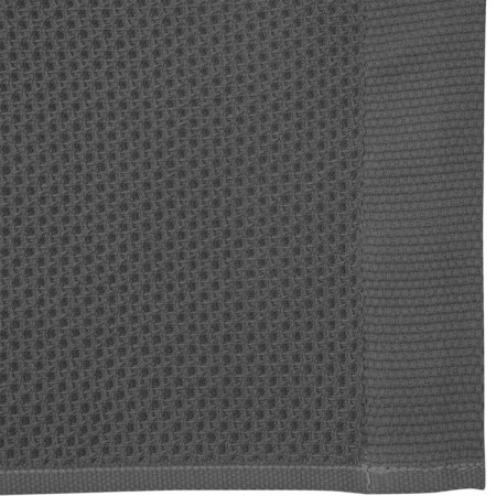 Waffle towel Tkano Essential, 612 g, size 30x30 cm, dark gray color-3