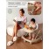 Walks of children's Amarobaby Running Baby, with an electronic game panel, brown color