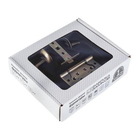 Set for the door "Factory of locks" SET 04-C 100 2H AB, color old bronze-1