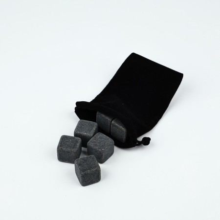 Gift set "Courage. Consciousness", stones for whiskey, cigarette case-3