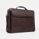 Male bag, "Alex", brown color
