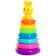 Pyramid "Bunny", 7 rings, color mix