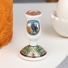 Classic candlestick, ceramics, mix