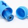 Container for cleaning packets for dogs 7 x 4 cm, blue