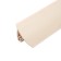 Skirting board for countertops/baths of the two -part "ideal" 25x25x3000, ivory