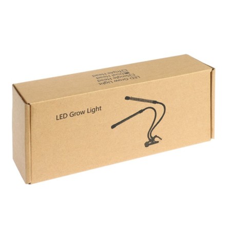 LED phytosvetnel, 18 watts, 250 mm, IP66, 5 V, USB, full spectator, clothespin, timer-6