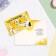 Postcard "Bright mood on the birthday!" Yellow flowers, 19x29 cm