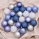 Set of balls plastic D-6 cm, 25 pcs "Metelitsa Stars" mix