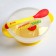 Set for feeding "For mom and dad", 3 subjects: 350 ml bowl on the suction cup, cover, spoon, color mix