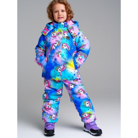 Winter kit for the girl PlayTode: jacket and semi -combineson, height 98 cm-2
