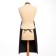 Apron Ethel "Cooking", col. black, 70*68 cm, 100% p/e