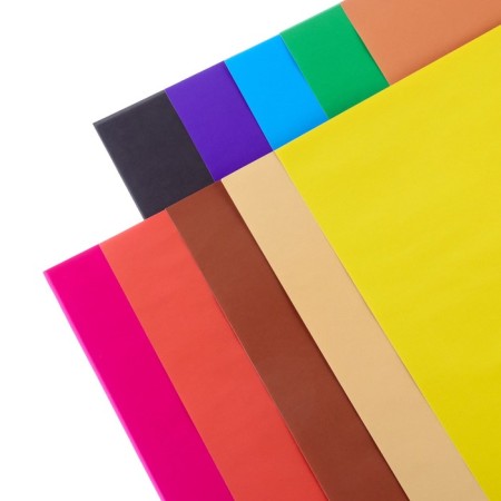 Color paper, A4, 10 sheets, 10 colors, coated, one -sided, in a folder, 80 g/m², cold heart-1