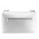Female bag, artificial leather, white 17x12x20 cm
