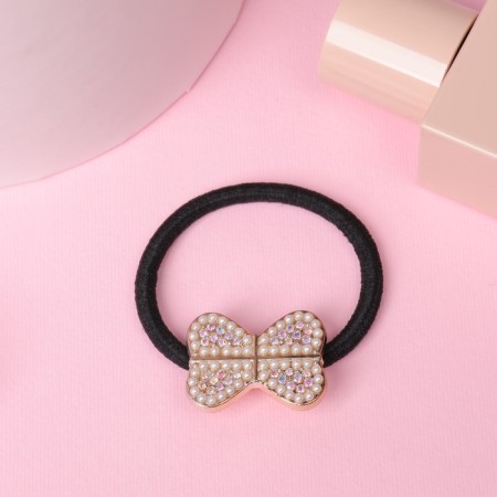 Hair gum "Branven" bow, 5 cm-1
