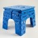 Children's stool-stand folding "alphabet", the color of Mix Blue/Blue